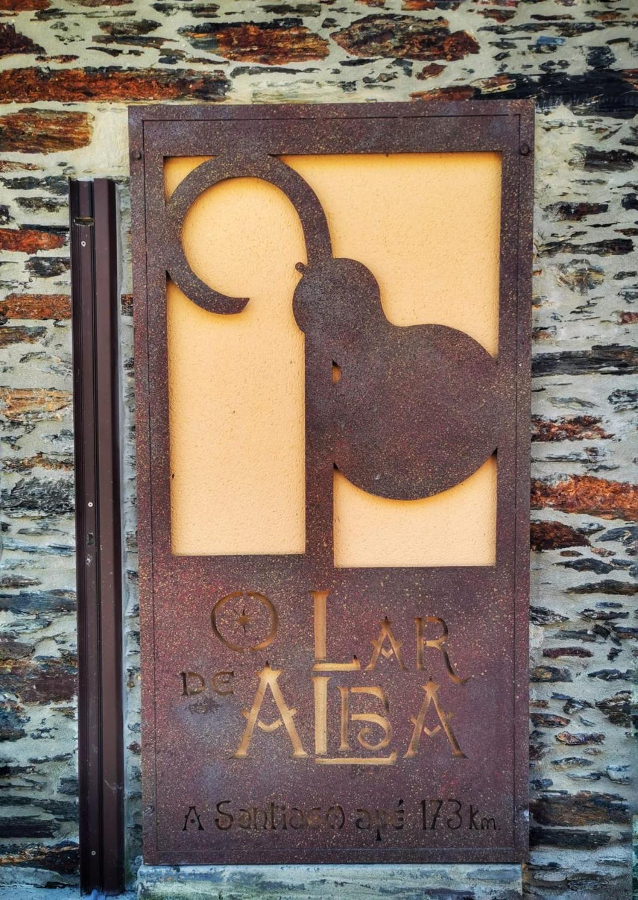 O Lar De Alba La Rua Exterior foto